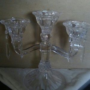 Shannon Crystal candle holder